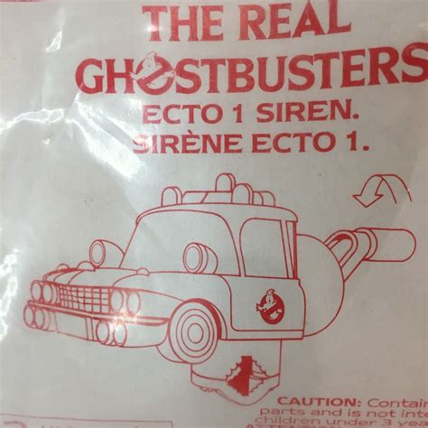 New Mcdonalds Happy Meal Toy The Real Ghostbusters Ecto Bike