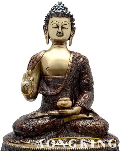 Buddha Statue India Bronze Pure Land Buddha Style - Buddha Statue ...