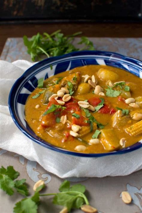 Easy Massaman Chicken Curry With Sweet Potato And Peanuts Scrummy Lane