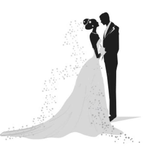 Bride and groom cartoon image free vector for free download about ...