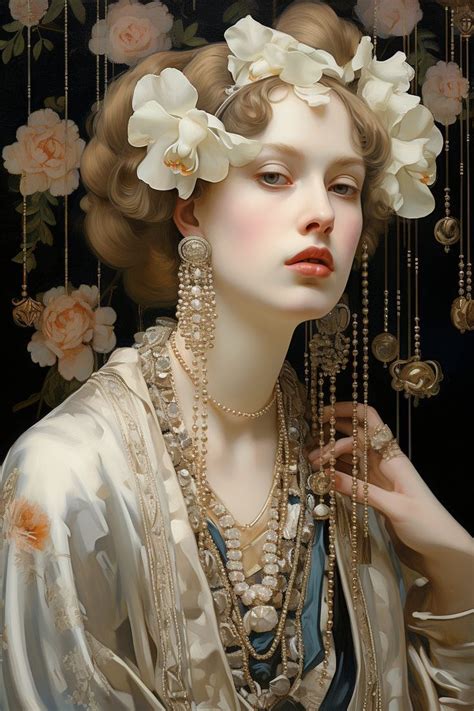 Dorota Piotrowiak Artiste Polonaise Polish Girl With A Pearl In