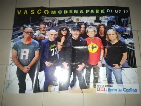 POSTER VASCO ROSSI Modena Park Concertone Vasco Blasco Misure 67 5 X 48