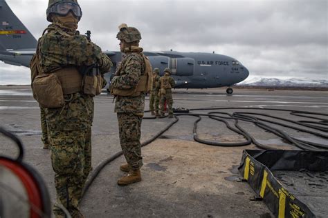 Dvids Images Th Meu Marines Receive Fuel From Air Force C At