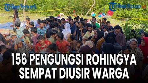 Pengungsi Rohingya Sempat Diusir Warga Hendak Mendarat Di Langkat