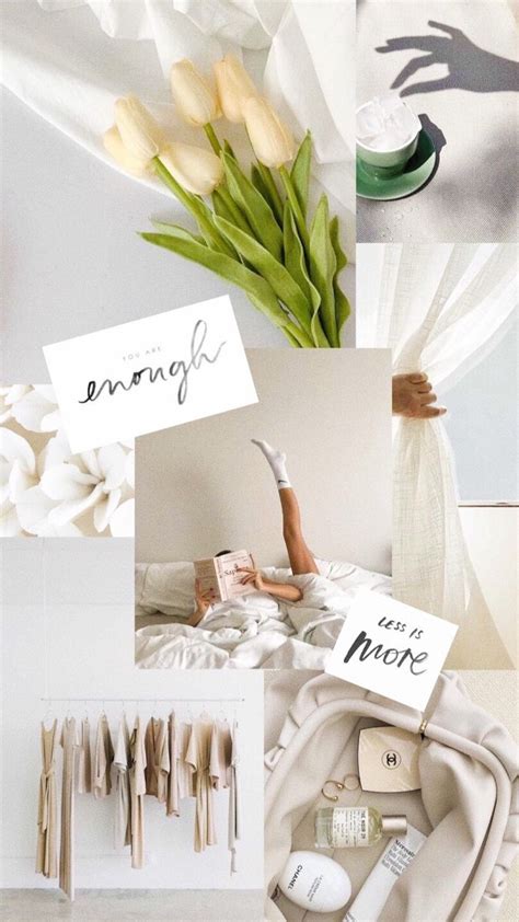 Minimalist aesthetic wallpaper moodboard Minimalist Aesthetic, Collages ...