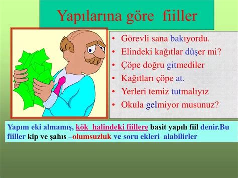 PPT Yapılarına göre fiiller PowerPoint Presentation free download