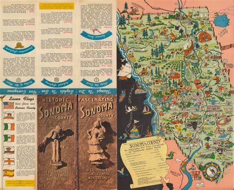 Sonoma County Its Highlights Fill This Cartograph... Its Yardsticks ...