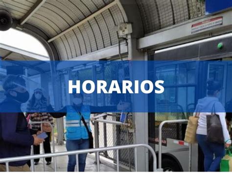 【ruta B Metropolitano】 Paraderos Y Horarios