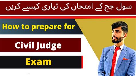 How To Prepare For Civil Judge Judicial Exam Youtube