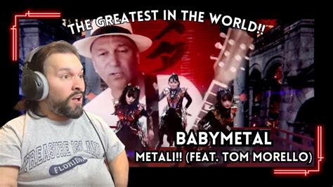 EDM Producer Reacts To BABYMETAL メタり feat Tom Morello OFFICIAL