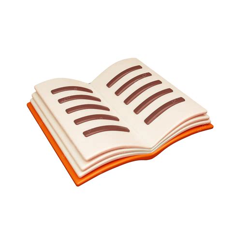 3d Book Icon Open With Notes 3d Book Icon Open Book 3d 3d Rendering