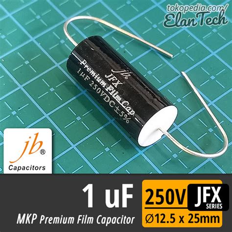 Jual Kapasitor Axial Audio 1uF 250V JB Capacitors JFX Series Premium