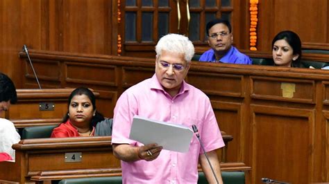 Delhi Budget Postponed Fm Kailash Gahlot Calls It Unconstitutional