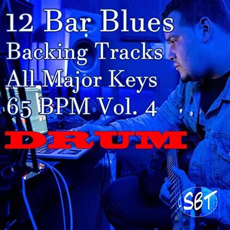 Bar Blues Drum Backing Tracks All Major Keys Bpm Vol By