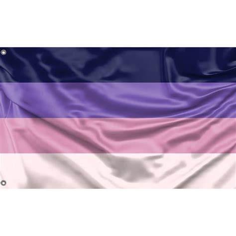 Asexual Spectrum Flag Unique Design Print High Quality Etsy