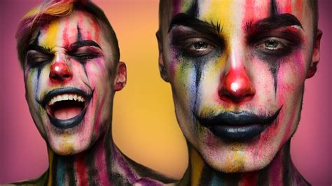 Cute And Creepy How To Achieve The Perfect Scary Clown Makeup Look Click Here For Step By