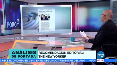 Análisis De Las Portadas Nacionales E Internacionales Noticieros Televisa