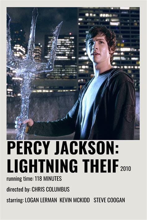 Percy Jackson Lightning Theif Movie Poster Artofit