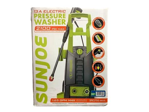 Sun Joe Electric Pressure Washer 2100 PSI SPX2700