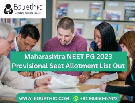 Maharashtra Neet Pg Provisional Seat Allotment List Out At Mahacet