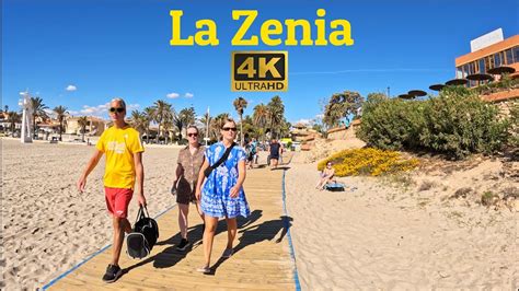 4K La Zenia Orihuela Costa Costa Blanca SpainPlaya De La Zenia