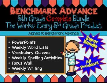 Benchmark Advance Fifth Grade Super Bundle Benchmark Advance Fifth