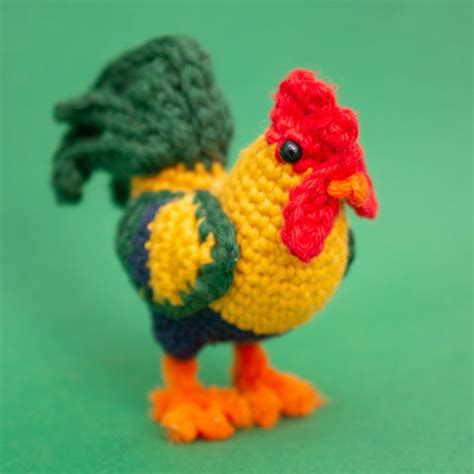 Chicken Amigurumi Pattern For Easter Rooster Crochet Pattern Etsy