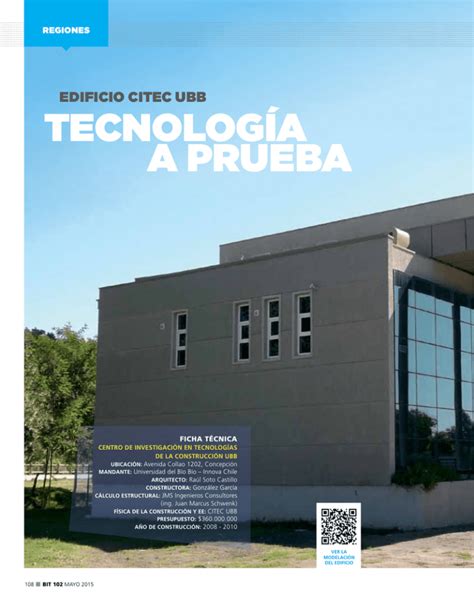 edificio ciTec UBB La Revista Técnica de la Construcción