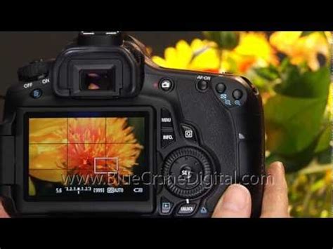 Introduction To The Canon 60D Basic Controls YouTube