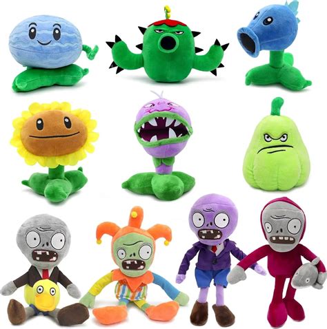 Kevche Piezas Plants Vs Zombies De Peluche Juguetes Plantas Contra