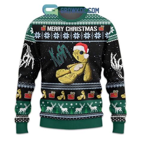 Korn Merry Christmas Ugly Sweater Growkoc