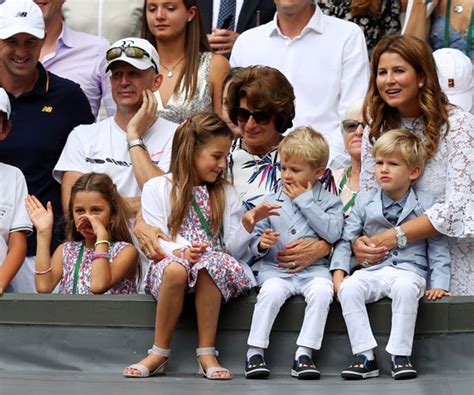 Federer Twins / Roger Federer's Twins: Cutest Tennis Fans Ever? - The ...