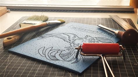 A Linocut Beginners Guide Getting Started Jitty Creative Studio