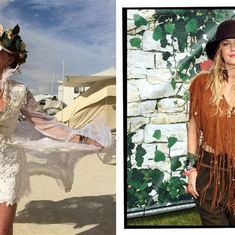 10 Unexpected Celebrity Festival Fashion Icons