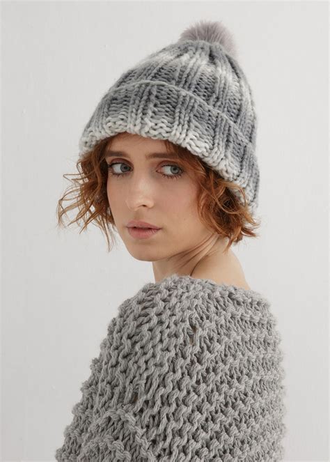 A Unique Cable Beanie Knit Pattern Through The Stitch