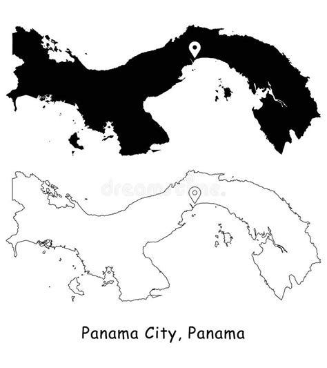 Printable Map Of Panama