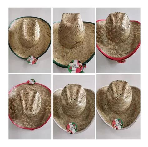 Sombrero Fiestas Patrias Mexicano 15 De Septiembre Palma