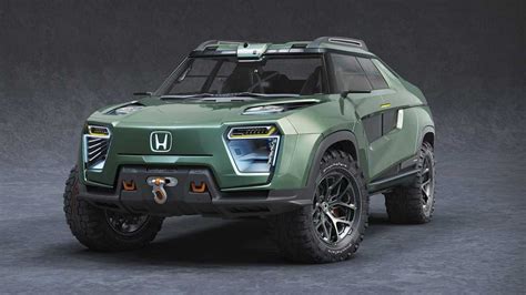 Honda Ridgeline To Get A New Futuristic Look And Possibly All