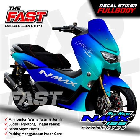 Jual Bisa Cod Decal Sticker Yamaha Nmax New Fullbody Bunglon Decal