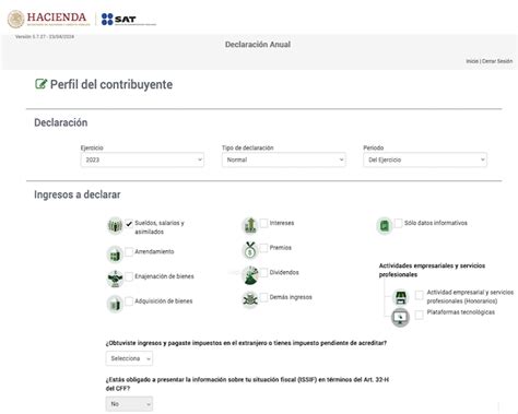 Declaración Anual 2023 De Personas Físicas Regímenes Fiscales Y Cálculo Del Isr Grabación