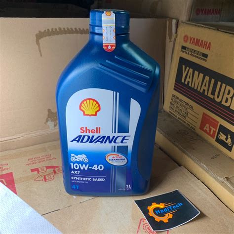 Jual Oli Motor Original Shell Advance 10w 40 Ax7 1 Liter Shopee Indonesia