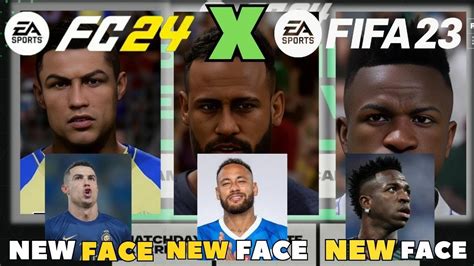 FIFA 23 X EA SPORTS FC 24 NOVAS UPDATE DE FACES Novas Faces