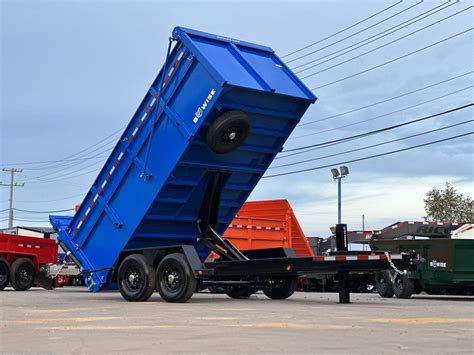 2024 BWISE Brand New 7'x14' Ultimate Dump Trailer