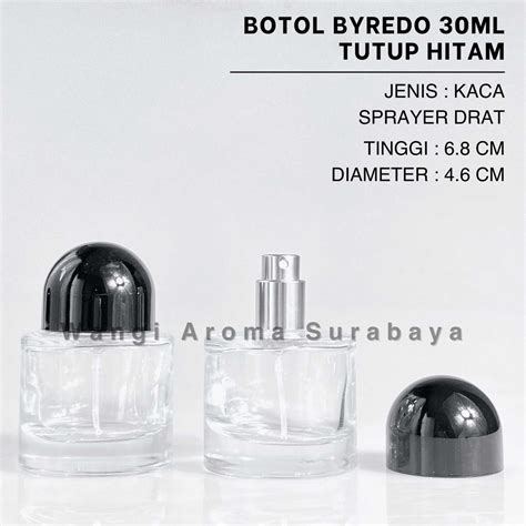 Jual Botol Parfum Byredo 30ML Hitam Spray Drat Botol Parfum Byredo