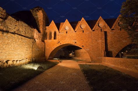 Teutonic knights castle in torun containing torun, poland, and castle ...