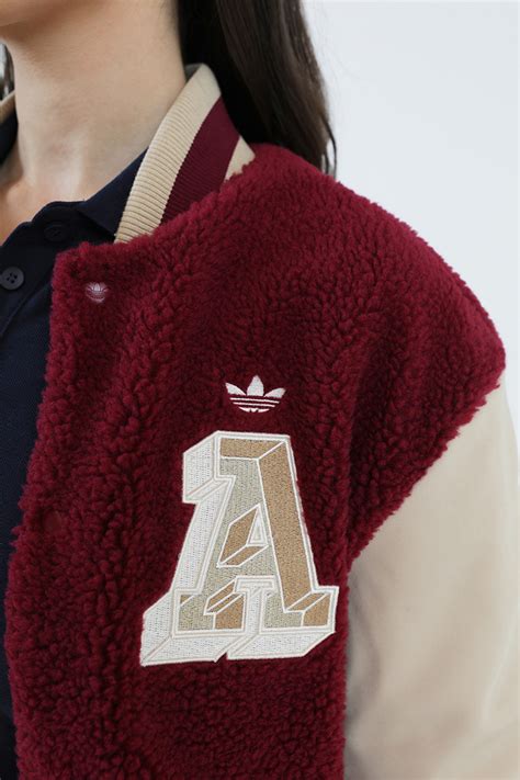 Adidas Originals Varsity Jacket Light Grey Heather Stylerunner