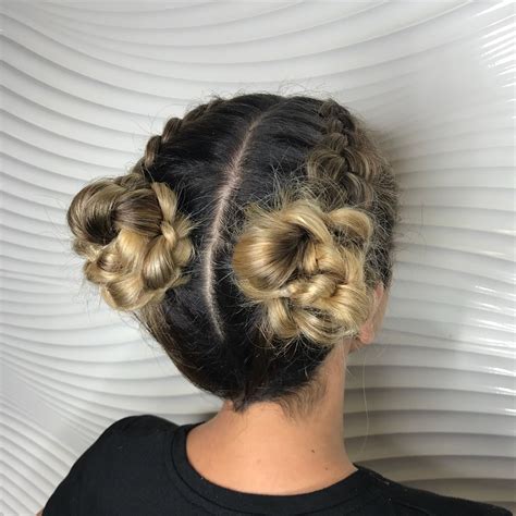 Updated Space Bun Braids Ideas October