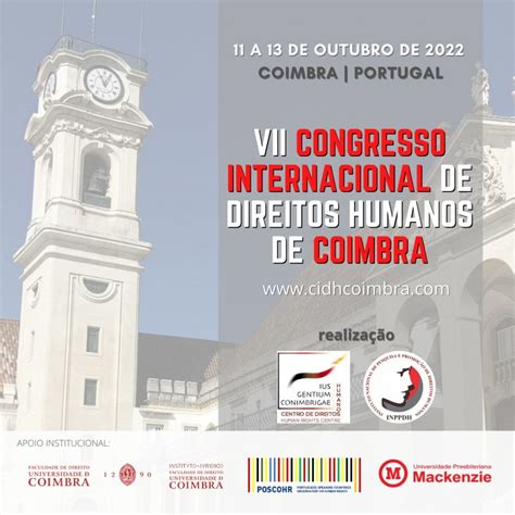 Vii Congresso Internacional De Direitos Humanos De Coimbra P S