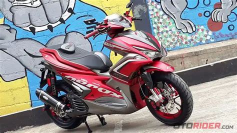 Modifikasi Yamaha Aerox 155 VVA Siap Kontes