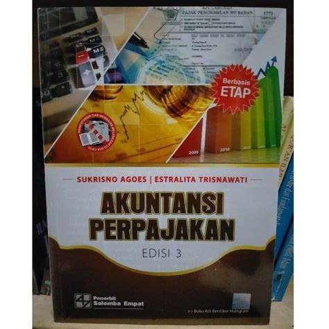 Jual Akuntansi Perpajakan Berbasis ETAP Edisi 3 Sukrisno Agoes